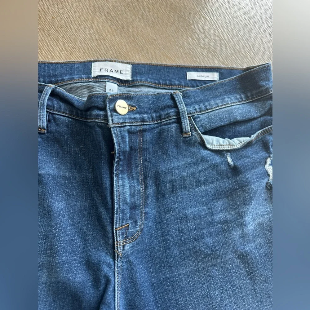 Frame Denim women’s le garçon Jeans 32 - Picture 2 of 5